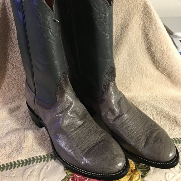 Nocona Gray and Black Men\'s Boots main image 8